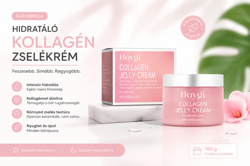 Hidratáló Kollagén Zselékrém